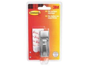 COMMAND MR02 Hook,Metal,1-1/8 In COMMAND MR02 Hook,Metal,1-1/8 In