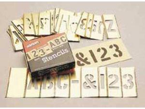 C.H. HANSON 10076 Interlocking Stencil Set,Letters/Numbers C.H. HANSON 10076 Interlocking Stencil Set,Letters/Numbers