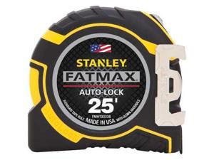 Stanley FMHT33338 1-1/4 in. x 25 ft. Auto-Lock Measuring Tape Stanley FMHT33338 1-1/4 in. x 25 ft. Auto-Lock Measuring Tape