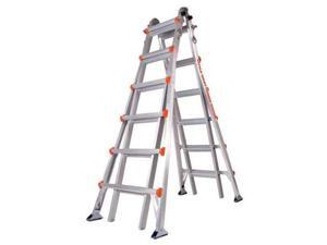 LITTLE GIANT 10126AS Multipurpose Ladder,6 ft. 7",IA,Aluminum LITTLE GIANT 10126AS Multipurpose Ladder,6 ft. 7",IA,Aluminum