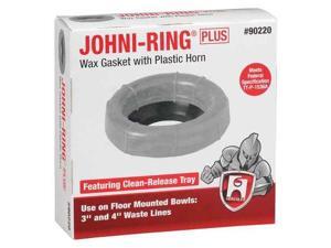 HERCULES 90220 Toilet Bowl Ring, Wax, 3in to 4in HERCULES 90220 Toilet Bowl Ring, Wax, 3in to 4in