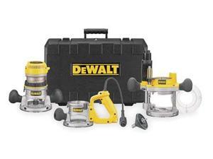Dewalt DW618B3 2-1/4 HP EVS Three Base Router Kit