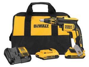 Dewalt DCF620D2 20V MAX XR Cordless Lithium-Ion Brushless Drywall Screwgun Kit Dewalt DCF620D2 20V MAX XR Cordless Lithium-Ion Brushless Drywall Screwgun Kit