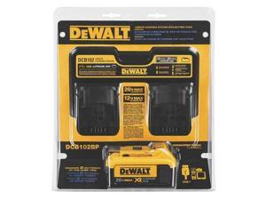 Dewalt DCB102BP 12V - 20V MAX Jobsite Charging Station with Battery Pack Dewalt DCB102BP 12V - 20V MAX Jobsite Charging Station with Battery Pack