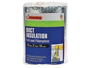 FROST KING SP55/6 Duct Insulation,Fiberglass,15 ft. L FROST KING SP55/6 Duct Insulation,Fiberglass,15 ft. L