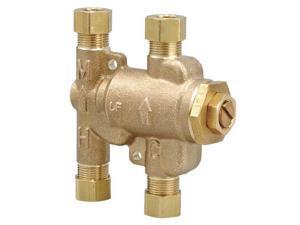 WATTS 3/8 LFUSGB-M2 Mixing Valve,Low Lead Brass WATTS 3/8 LFUSGB-M2 Mixing Valve,Low Lead Brass