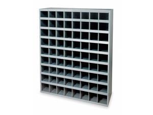 DURHAM MFG 363-95 Pigeonhole Bin Unit, 72 Bins, 33-3/4 x 12 x 42 In. DURHAM MFG 363-95 Pigeonhole Bin Unit, 72 Bins, 33-3/4 x 12 x 42 In.