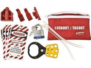 BRADY LKBLOECON Portable Lockout Kit,Electrical Lockout