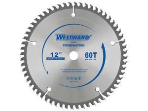 WESTWARD 24EM02 12",60-Teeth Circular Saw Blade
