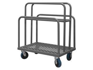 DURHAM MFG PMWP-2436-6PU-95 Lumber Cart,Perforated Deck,24x36 DURHAM MFG PMWP-2436-6PU-95 Lumber Cart,Perforated Deck,24x36