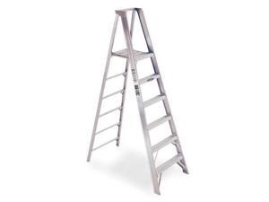 WERNER P406 6 ft Aluminum Platform Stepladder, 375 lbs. Capacity WERNER P406 6 ft Aluminum Platform Stepladder, 375 lbs. Capacity