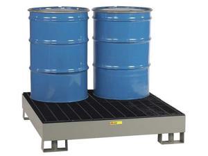 ZORO SELECT SST-5151 Drum Spill Cntnmnt,Gray,4 Drum,66 Gal. ZORO SELECT SST-5151 Drum Spill Cntnmnt,Gray,4 Drum,66 Gal.