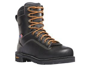 DANNER 17311-7.5D Size 7-1/2 Men's 8 in Work Boot Alloy Work Boot, Black DANNER 17311-7.5D Size 7-1/2 Men's 8 in Work Boot Alloy Work Boot, Black