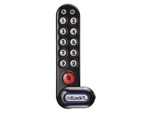 CODELOCKS KL1006KIT-BLK Electronic Lock,Non-Handed,Keypad CODELOCKS KL1006KIT-BLK Electronic Lock,Non-Handed,Keypad