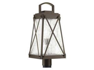 PROGRESS LIGHTING P540009-020 Creighton One-Light Post Lantern,Bronze PROGRESS LIGHTING P540009-020 Creighton One-Light Post Lantern,Bronze