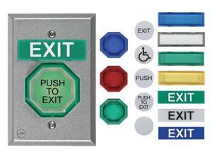 SAFETY TECHNOLOGY INTERNATIONAL UB-2PN Universal Button,Pneumatic,2 In. SAFETY TECHNOLOGY INTERNATIONAL UB-2PN Universal Button,Pneumatic,2 In.