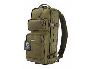 Loaded Gear BI12326 GX-300 Tactical Sling Backpack - Green Loaded Gear BI12326 GX-300 Tactical Sling Backpack - Green