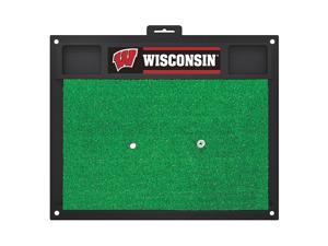 Fanmats University of Wisconsin Badgers Golf Hitting Mat 20" x 17"