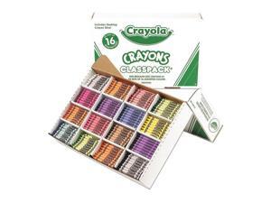 Crayola. 528016 Classpack Regular Crayons, 16 Colors, 800/BX Crayola. 528016 Classpack Regular Crayons, 16 Colors, 800/BX