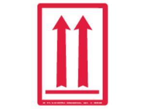 LabelMaster L305 Shipping And Handling Self-Adhesive Label, 5 X 3 1/2, Red Arrows, 500/Roll LabelMaster L305 Shipping And Handling Self-Adhesive Label, 5 X 3 1/2, Red Arrows, 500/Roll