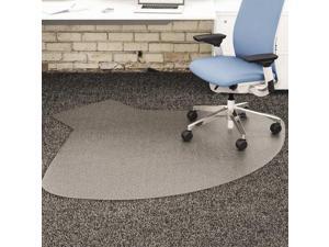 Deflecto SuperMat Frequent Use Chair Mat Medium Pile Carpet Straight 60x66 w/Lip Deflecto SuperMat Frequent Use Chair Mat Medium Pile Carpet Straight 60x66 w/Lip