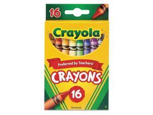 Classic Color Crayons, Peggable Retail Pack, 16 Colors 52-3016 Classic Color Crayons, Peggable Retail Pack, 16 Colors 52-3016