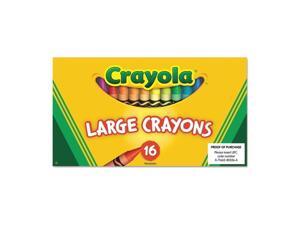 Crayola. 520336 Large Crayons, 16 Colors/Box Crayola. 520336 Large Crayons, 16 Colors/Box