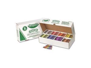 Crayola. 528008 Classpack Regular Crayons, 8 Colors, 800/BX Crayola. 528008 Classpack Regular Crayons, 8 Colors, 800/BX