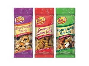 Kar'S Trail Mix Variety Pack Assorted Flavors 24/Box SN08361 Kar'S Trail Mix Variety Pack Assorted Flavors 24/Box SN08361