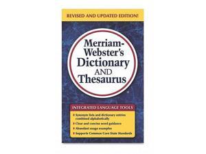 Merriam-Webster Merriam Websters Dictionary/Theasaurus Ast 8637 Merriam-Webster Merriam Websters Dictionary/Theasaurus Ast 8637