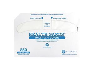 Hospeco - HG-2500 - HSC Health Gards Standard Toilet Seat Covers: 250 Seat Covers/Pkg., 10 Packages/Case Hospeco - HG-2500 - HSC Health Gards Standard Toilet Seat Covers: 250 Seat Covers/Pkg., 10 Packages/Case