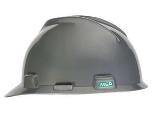 Hard Hat,Front Brim,Silver MSA 484340 Hard Hat,Front Brim,Silver MSA 484340