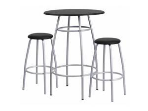 Bar Height Table Set with Padded Stools Bar Height Table Set with Padded Stools
