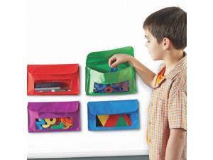 Learning Resources Magnetic Storage Pockets Set Of 4 6447