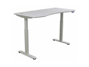 motionwise sdg48w snow white electric height adjustable standing desk