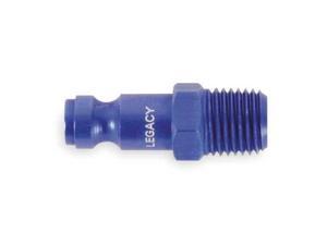 LEGACY A72440C-BG Coupler Plug,(M)NPT,1/4,Aluminum LEGACY A72440C-BG Coupler Plug,(M)NPT,1/4,Aluminum