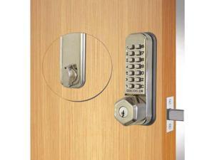 Codelocks 814913 Stainless Steel Mechanical Deadbolt Keypad Door Lever Codelocks 814913 Stainless Steel Mechanical Deadbolt Keypad Door Lever