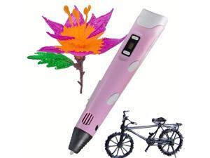 3D Air Printer Printing Pen 2nd Generation with LED LCD Display for 3D Drawing+Arts+Crafts Free ABS filament gifts for children 3D Air Printer Printing Pen 2nd Generation with LED LCD Display for 3D Drawing+Arts+Crafts Free ABS filament gifts for children