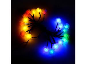 Solar Outdoor Lighting String Solar Lamp Light Chuzzle Ball 20 LED Fairy Waterproof Lights