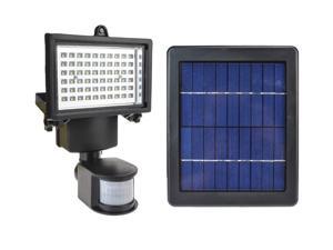 Solar Ultra Bright 240 Lumens 60 LEDs Motion Sensor Security Light Flood Lamp Outdoor Garden Spotlights SL-60