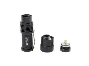CREE Q5 LED Flashlight 450LM 7W Mini Zoomable Bicycle Front Head Light Waterproof Glare Torch