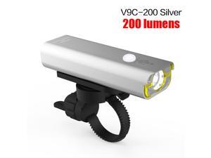 WHEEL UP Rainproof Flashlight Bike Lamp Lights V9C-200 For Bicycle Headlight Luces Luz Led Bicicleta Usb Charging Cycling Accessories