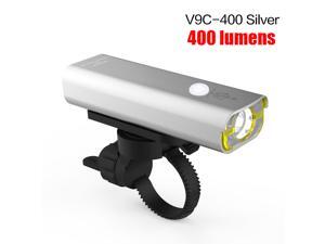 WHEEL UP USB Rechargeable Bike Light LED Bike Light Waterproof Bicycle Front Light Outdoor Aluminum Batttery Flashlight V9C-400