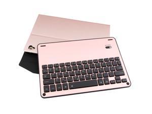 Ultra Thin Folio Cover with Removable 7 Color Backlit Wireless Bluetooth Keyboard for 2017 iPad iPad Pro 9.7 Air2