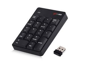 XUBIAODIAN Bluetooth Wireless Numeric keypad 27 Keys Portable Mini Financial Accounting Rechargeable Numeric Pad for laptops 