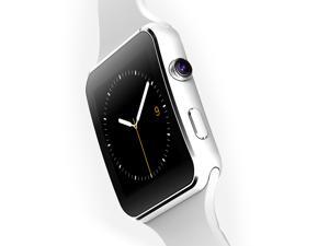 E6 Smart Watch On Wrist Bluetooth Wrist Watch For Android For Samsung Huawei Sony English Sim Card Sleep Tracker