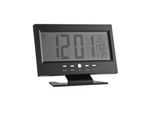 Home Use Voice Control Back-light LCD Alarm Clock Desk Clock Weather Monitor Calendar with Thermometer Home Use Voice Control Back-light LCD Alarm Clock Desk Clock Weather Monitor Calendar with Thermometer