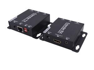 AYE-07 HDMI Extender 150M RJ45 Transmitter TX/RX with IR Over CAT6 Ethernet Cable Support HDMI 1.3 1080P For TV Projector DVD AYE-07 HDMI Extender 150M RJ45 Transmitter TX/RX with IR Over CAT6 Ethernet Cable Support HDMI 1.3 1080P For TV Projector DVD