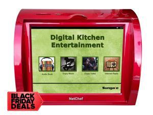 Kitchen Entertainment, Counter-top Design, Hi-Fi Speakers, Audio Book, 15K+ Radio Stations, Streaming Videos, Movies, Music, Auto Wi-Fi, Plug & Play, Social Media, Recipes, 8”Touch Panel, NC820-RED Kitchen Entertainment, Counter-top Design, Hi-Fi Speakers, Audio Book, 15K+ Radio Stations, Streaming Videos, Movies, Music, Auto Wi-Fi, Plug & Play, Social Media, Recipes, 8”Touch Panel, NC820-RED