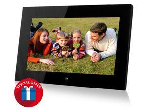 Sungale PF1501 14" Digital Photo Frame, Hi-resolution, Remote Control, Ultra Slim Design, Built-in 4GB Flash Memory, Transitional Effect / Interval Time Adjustable, Auto Slideshow